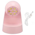 thumbnail image 2 of Nail Lamp,  Intelligent Nail Light Miniature 90 Degree Adjustable Fast Drying  For Beauty Salon, 2 of 8