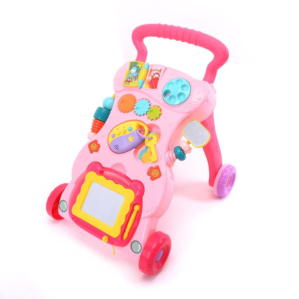 Buy Wonder Products Baby Walker With Lights & Music Pink