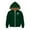 Blackish Green, variant on Coerni Boys Girls Cute Heart Hoodies Zip Up Fleece Lined Sweatshirt Hooded Cozy Preppy Sweater Teen Classic Long Sleeve Clothes