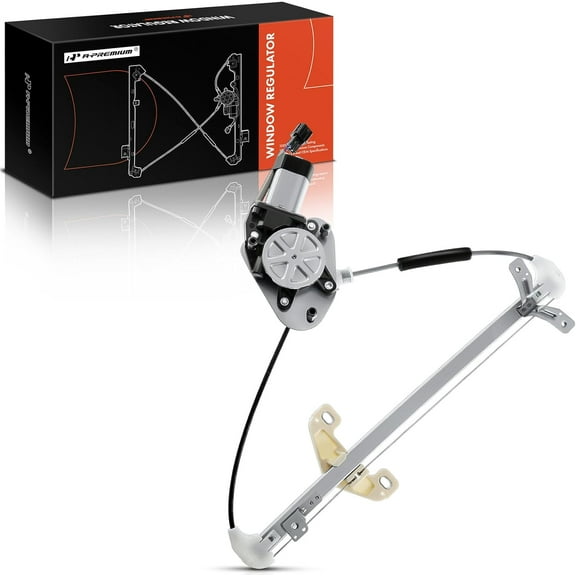 A-Premium Power Window Regulator with Motor Compatible with Honda Accord 2003-2007 Sedan Rear Right Passenger Side