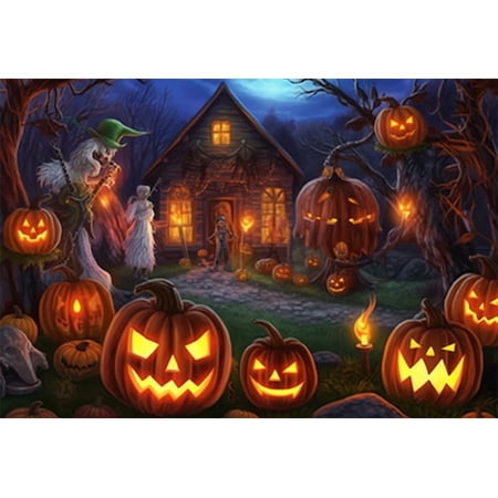 Jigsaw Puzzles For Adults 1000 Pieces Horror Night Castle Halloween Jack-O -Lantern Anime Funny Dance Home Decor Wall Art Gift