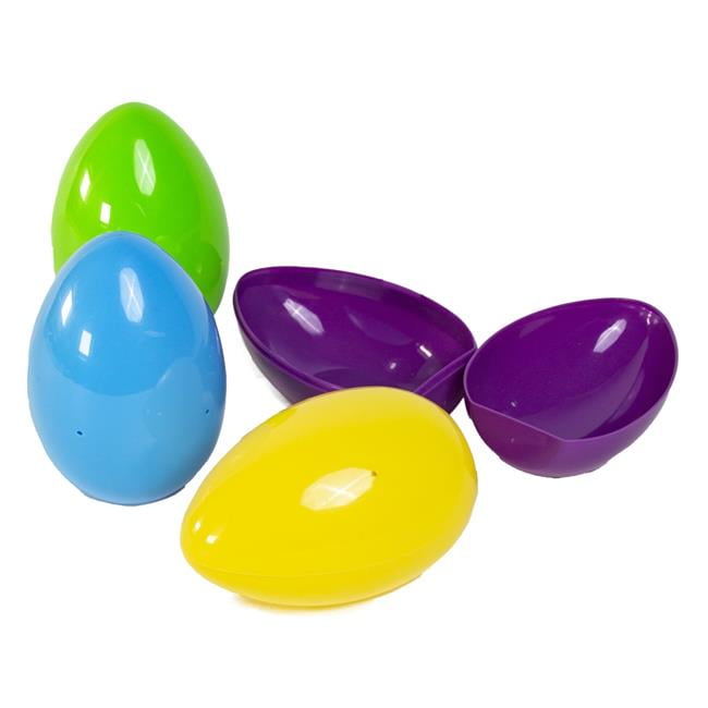 50 EMPTY YELLOW PLASTIC EASTER VENDING EGGS 2.25 INCH BEST PRICE FASTEST SHIP!! 