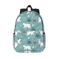 thumbnail image 1 of Easygdp whiter Snow bear Print Mochila Ligera de 15 Pulgadas para Estudiantes, Mochila Cómoda para la Escuela y Viajes, Correas Ajustables, 1 of 6