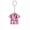 Pink, variant on Medical Professional Keychain – Acrylic Badge Reel or Key Tag with Stethoscope, Gift for Nurse Doctor EMT Pharmacist Graduation
