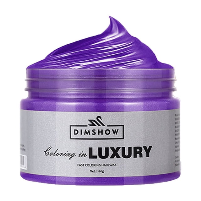 Crema para teñir el cabello desechable con color ligero, fácil de limpiar, ingredientes vegetales, no irritante, 120 g