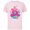 Soft Pink, variant on Disney and Pixar’s Turning Red I Heart Earth Day Panda Mei - Short Sleeve Cotton T-Shirt for Adults - Customized-Black