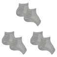 thumbnail image 1 of 3uds. 2 pares de plantillas invisibles para aumentar la altura, accesorios universales para zapatos (0,5 cm), color gris, 1 of 2