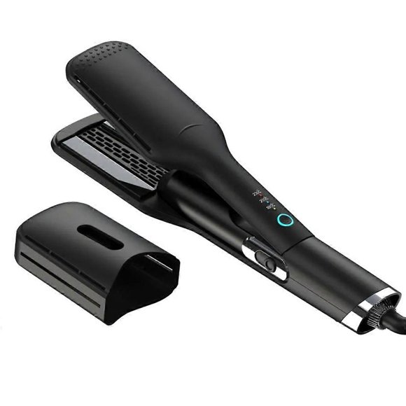 Ionic Salon Hair Straightener, Pro Artist Black Gold Evolve with Temperature Adjustable for Fast Results Smooth Styles
