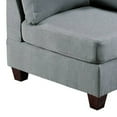 thumbnail image 4 of Remy 32 Inch Modular Corner Sofa Chair- Soft Gray Chenille- Solid Wood, 4 of 5