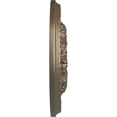 thumbnail image 4 of Ekena Millwork 18"OD x 3 1/2"ID x 2 1/2"P Granada Ceiling Medallion (Fits Canopies up to 6 5/8"), Hand-Painted Warm Silver, 4 of 5