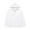 White, variant on OJinShaWanO Red Sweatshirt Men's Autumn and Winter Solid Color Hooded Cardigan Casual Sweatshirt