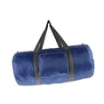 thumbnail image 3 of Bolso de lona de viaje plegable bolso liviano bolso cilíndrico portátil bolso de equipaje portátil para senderismo de piscina deportiva al Azul oscuro, 3 of 8