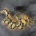 thumbnail image 1 of Mubarak Luces De Cadena Decorativas Linternas Musulmanas De Ramadán Luces De Cadena De Luna Decoración De Fiesta Colgante Duradera seitruly HA041201-05, 1 of 2