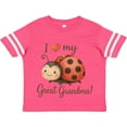 thumbnail image 3 of Inktastic I Love My Great Grandma Ladybug Boys or Girls Toddler T-Shirt, 3 of 5