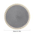 thumbnail image 4 of (black) Phnom Penh woven placemats American western food mats anti-scalding table mats-OEIN, 4 of 4