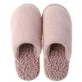 thumbnail image 1 of Home Slippers Plush Nonslip Thickened Warm House Slippers Winter Slides for Home, 1 of 10