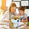thumbnail image 7 of Realistic Interactive Robot Puppy, Animated Barking Dog Toy with Gentle Movements, Indoor Desktop Companion for Kids, Battery-Powered Electronic Pet, 7 of 7