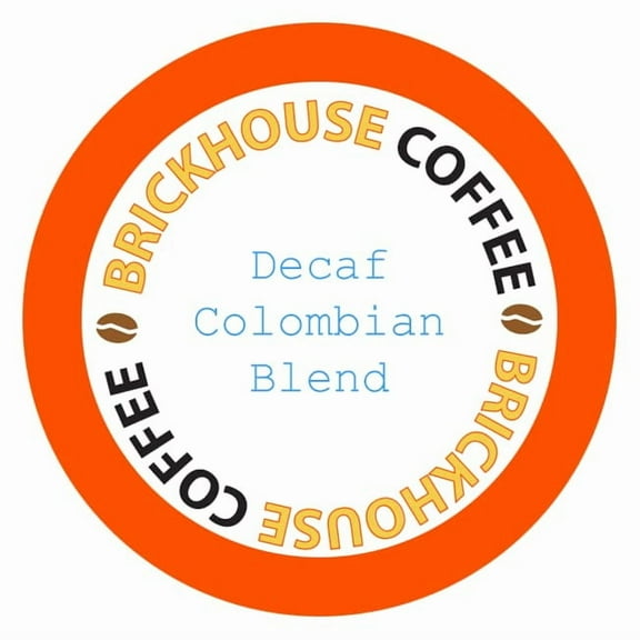 Brickhouse Single Serve Coffee, 120 Count, Decaf Colombian Blend