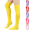 Yellow, variant on HAJWOH Thigh High Socks for Women Over the Knee Socks Stockings Thigh Highs Halloween Sock Girls Daily Wearing