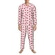 thumbnail image 3 of Balery Cute Pig Nose Pijama para Hombre de Dos Piezas con Manga Larga, Conjunto de Dormir y Descanso Suave con Bolsillos-X-Large, 3 of 7