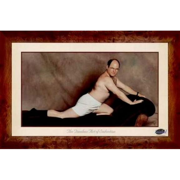 Rolled Poster George Costanza The Timeless Art of Seduction 36" x 24" Framed Poster