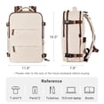thumbnail image 3 of Mochila de viaje aprobada por Coofay Carry on Flight, 18 x 14 x 8 pulgadas, 3 of 8
