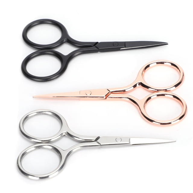Vintage Scissors, High Hardness Practical Useful Small Scissors Delicate Exquisite For Sewing For Embroidery For Eyebrow Shaping