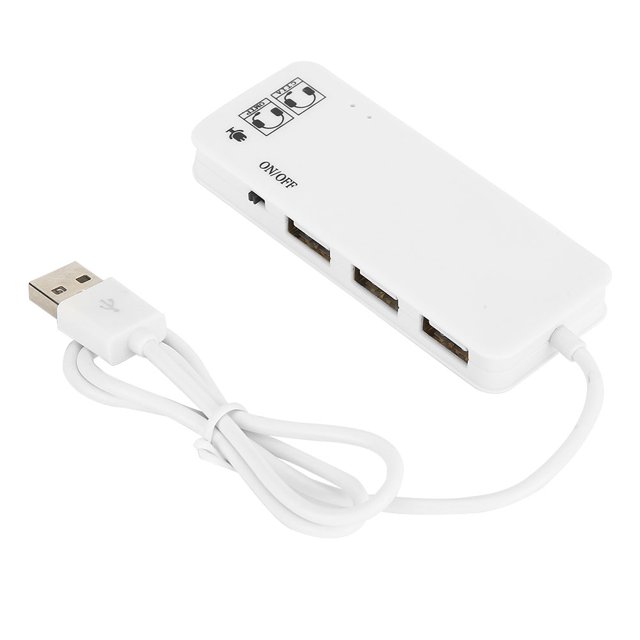 Divisor Multipuerto, Divisor USB 2.0 Ergonómico De 3 Puertos Para Viajes ANGGREK Otros