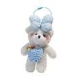 thumbnail image 4 of Llavero con colgante de oso Fernando Llavero con colgante de muñeco de animal Azul, 4 of 8