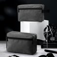 thumbnail image 4 of Neceser de viaje Paterr, 16 unidades, resistente al agua, color gris oscuro, 4 of 7