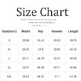 thumbnail image 3 of LWavelet Womens High Waisted Flared Jeans Daily Casual Denim Pants Black M, 3 of 5