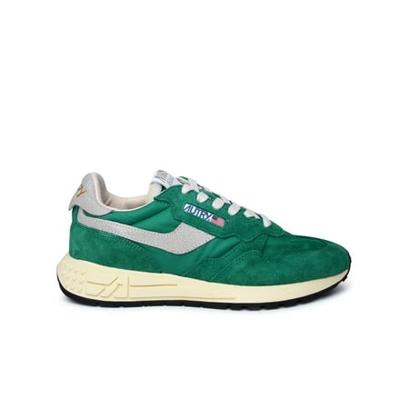 

Autry Man Green Suede Blend Sneakers