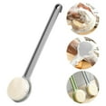 thumbnail image 3 of OAVQHLG3B Bath Brush with Long Handle Antiskid Shower Brush for Exfoliating, Natural Bristle Scrubber for Back Use Wet or Dry, 3 of 5