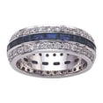 thumbnail image 2 of Karina B� Sapphire Eternity Band, 2 of 9