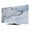 Blue, variant on Marble Sage Green TV Dust Cover,Stretchable TV Screen Desktop Computer Protector Cover,Modern Abstract Ink Painting Luxury Television Dustproof Slipcover for 19–24 Inch Flat or Curved TVs
