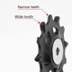 thumbnail image 2 of Rueda de polea de bicicleta de montaña 11t 12t para bicicleta de carretera, kit de reparación de desviador trasero Jockey, 12T por juego, 2 of 5