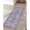 thumbnail image 3 of Unique Loom Mangata Collection Area Rug - Maya (2' x 7' 10" Runner Multi/Blue), 3 of 12