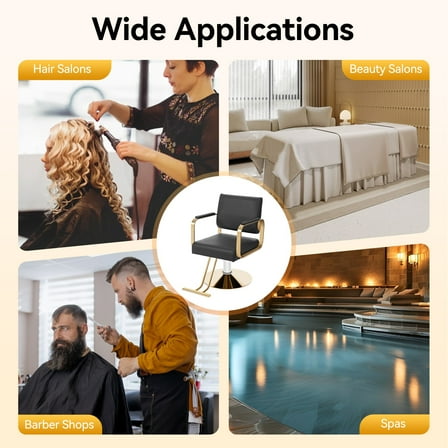 Hydraulic Barber Chair Adjustable Salon Beauty Spa Hair Styling Salon Chair