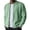 Light Green #011, variant on Mens Full Zip Cardigan Sweater Casual Mock Neck Ribbed Knitted Winter Chunky Sweaters, S