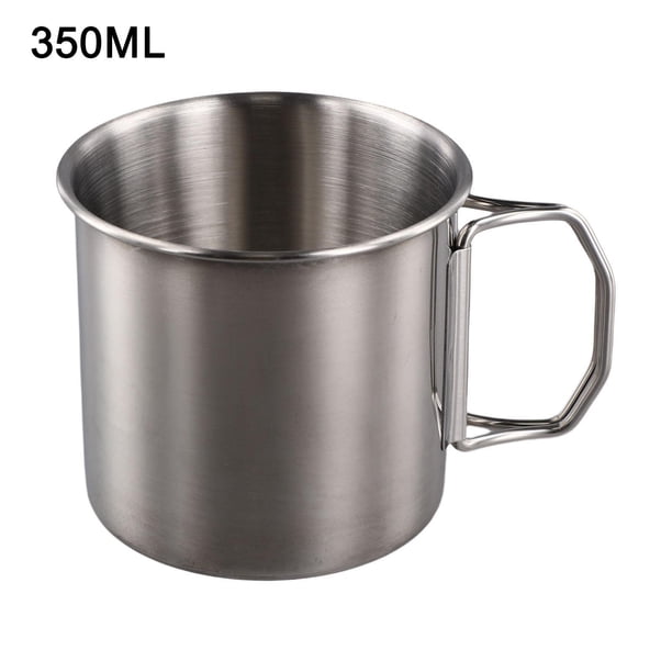 Tasse en titane avec poignée pliable 300ml tasse extérieure tasse à eau Portable Tasse en titane avec poignée pliable 300ml tasse extérieure tasse à eau Portable