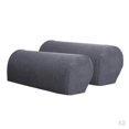 thumbnail image 1 of de 4 elásticas de franela para reposas, de para sillón, gris, 1 of 9