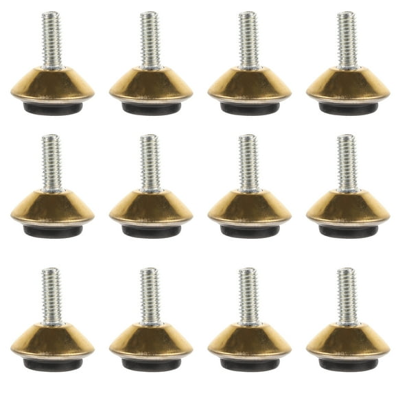 ColoMX Niveladores de muebles de alta resistencia Tornillo de pie Niveladores de metal Accesorios para muebles