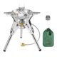 thumbnail image 1 of Estufa de camping Onlyfire portátil de acero inoxidable GS350, 1 of 9