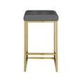 thumbnail image 5 of Meridian Furniture Nicola Grey Vegan Leather Stool, Set of 2, 5 of 5