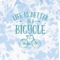 thumbnail image 4 of Inktastic Life's Better on a Bicycle Girls Baby Bodysuit, 4 of 5
