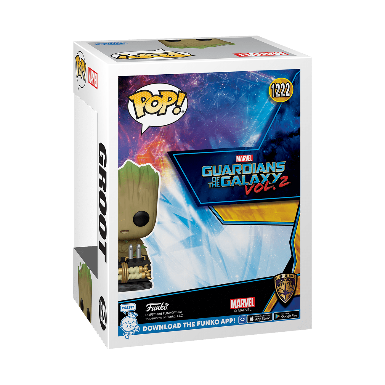 POP! Marvel: 01 Guardians Of The Galaxy, Groot (Deluxe) – POPnBeards