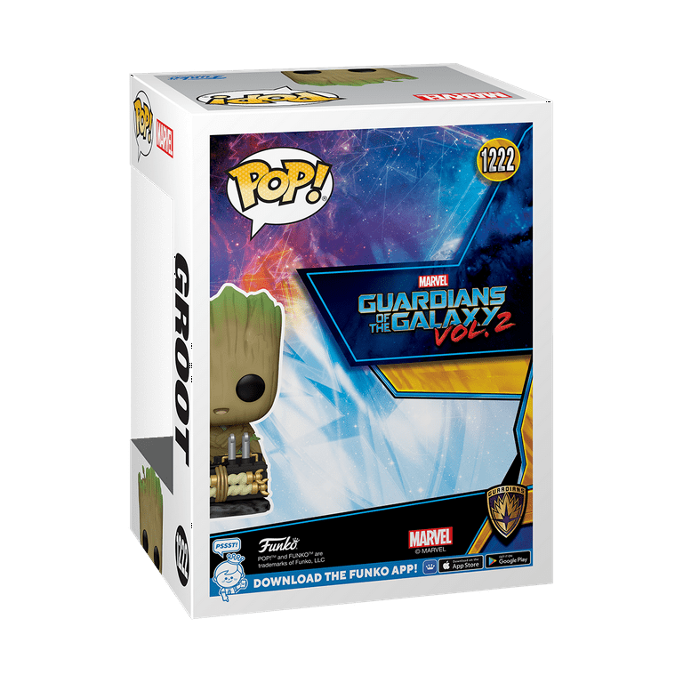 Funko Pop! Guardians of the Galaxy: Volume 2 - Groot Vinyl Bobblehead  (Wonder Con 2023 Shared Exclusive)