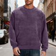 thumbnail image 2 of Men's Long-Sleeved Sweatshirt with Pockets Ribbed, 2 of 9
