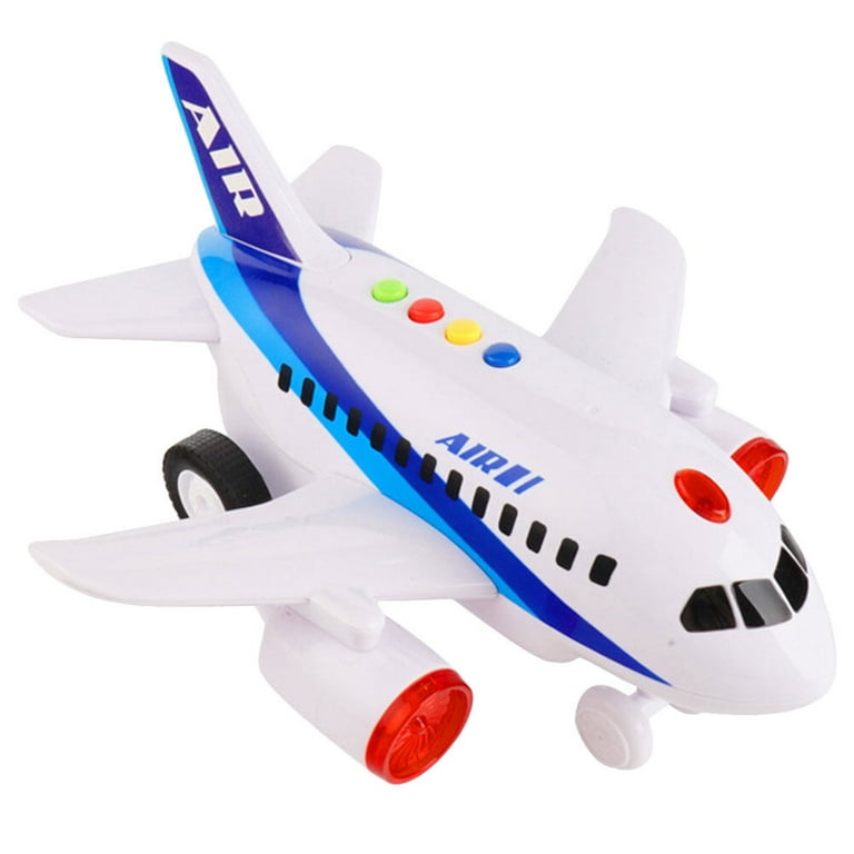 Baby Airplane Toy Electronic Moving Plane Development Toy Airplane Model