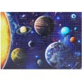 thumbnail image 2 of HTOOQ Solar System Jigsaw Puzzles 1000 Pieces Space Puzzle Jigsaw Puzzles Set for Teens Adult Families (27.55'' x 19.68'') (Solar System Puzzles), 2 of 8